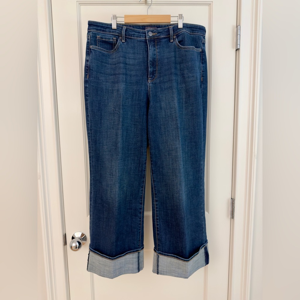NYDJ Teresa “Not Too Wide”, Cuffed Jean - Picture 5 of 9